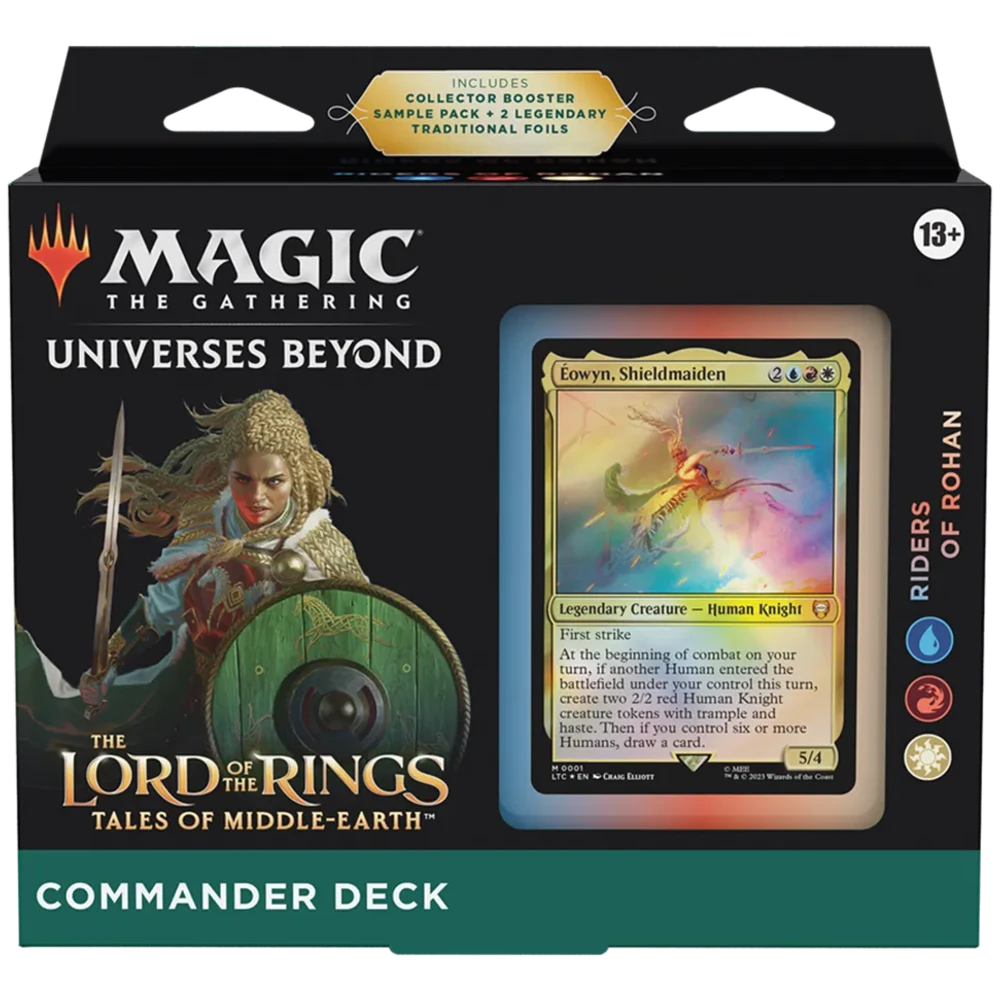 The Lord of the Rings: Tales of Middle-earth - Riders of Rohan Commander Deck - (LTR)