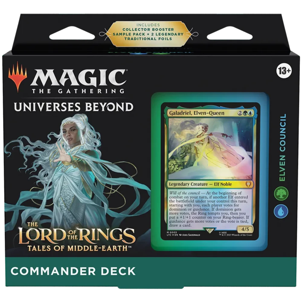 The Lord of the Rings: Tales of Middle-earth - Elven Council Commander Deck - (LTR)