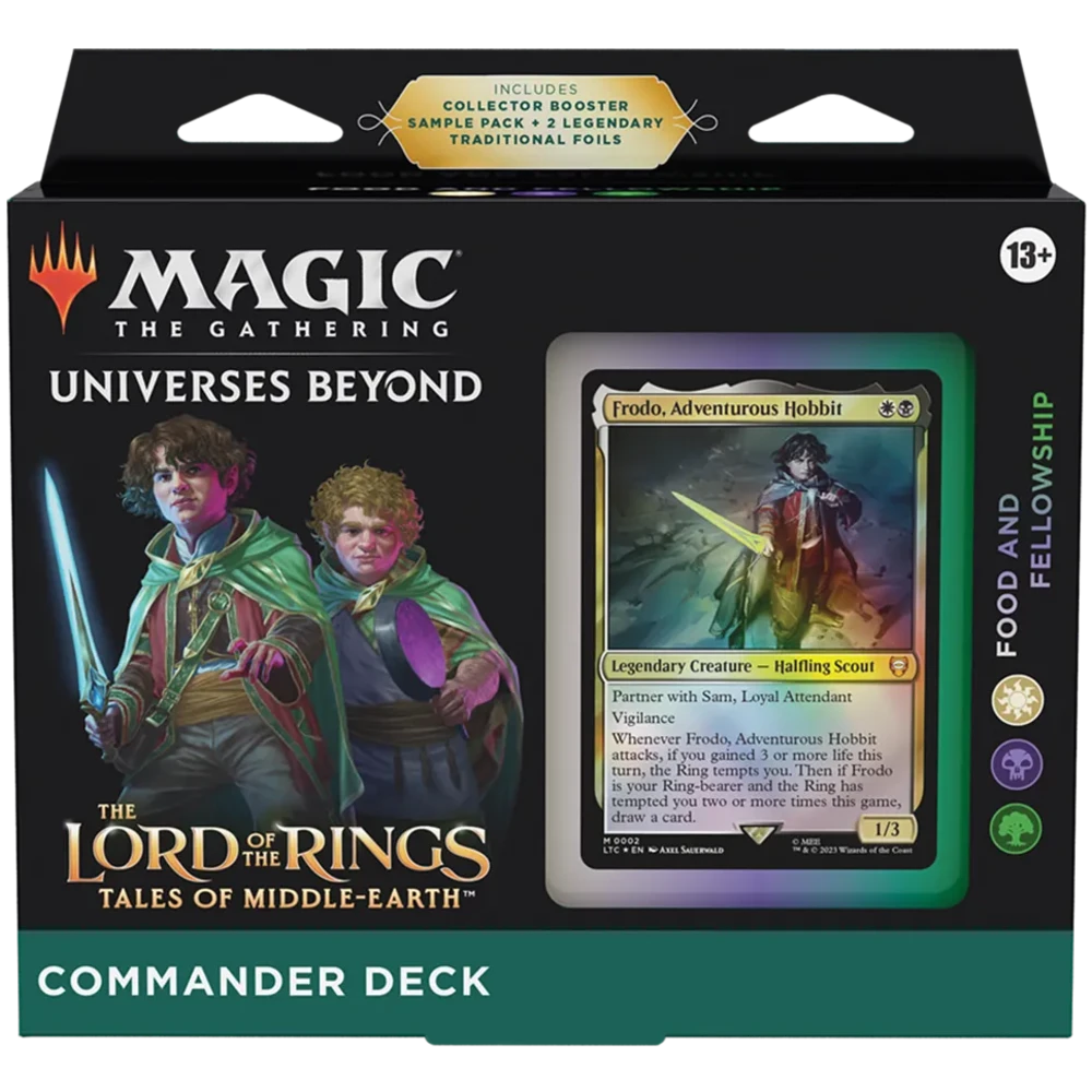 The Lord of the Rings: Tales of Middle-earth - Food and Fellowship Commander Deck - (LTR)