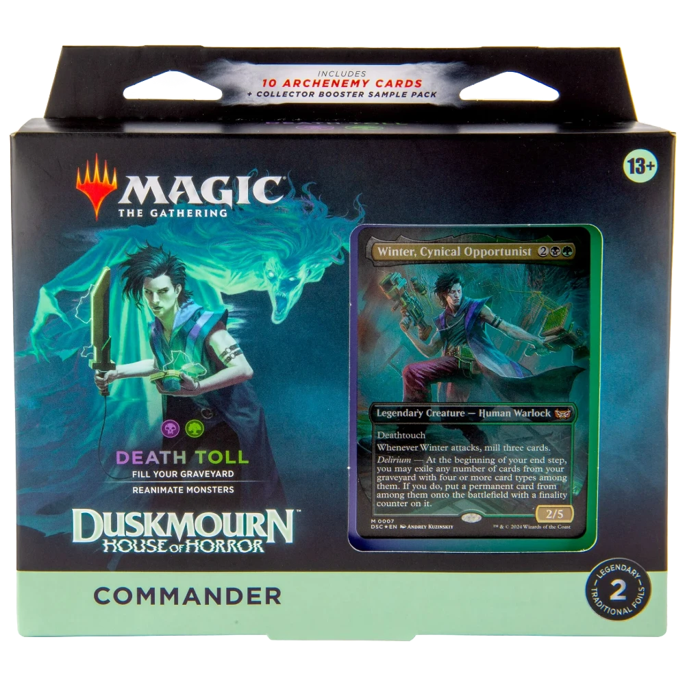 Duskmourn: House of Horror - Death Toll Commander Deck - (DSK)