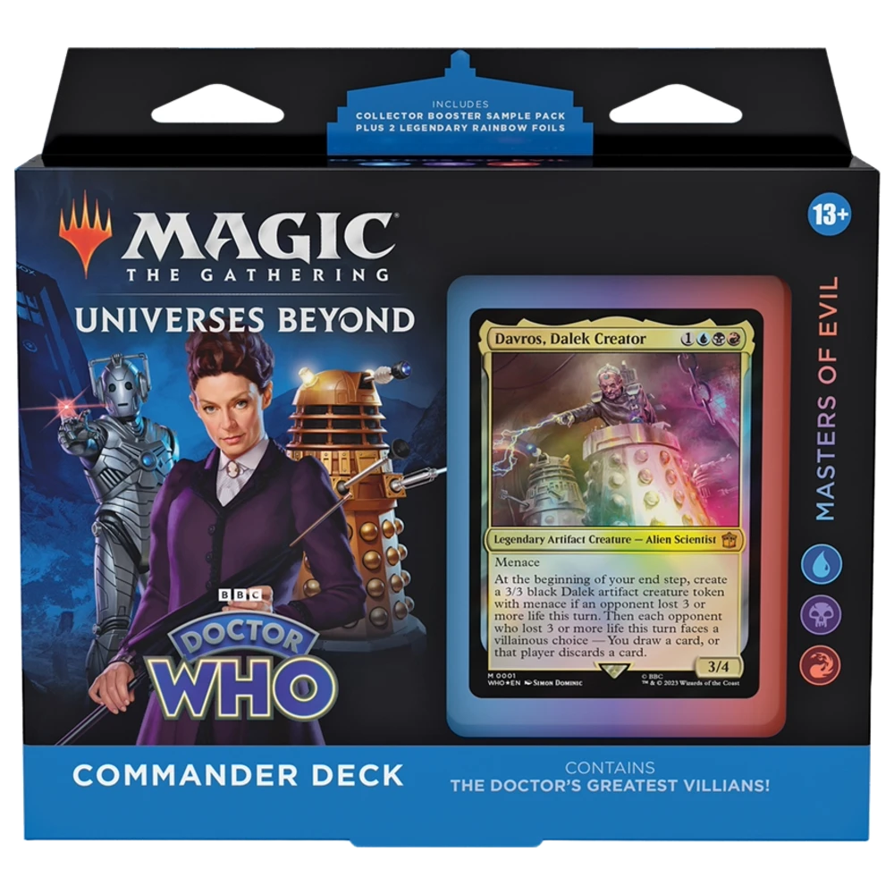 Doctor Who - Masters Of Evil Commander Deck - Universes Beyond (WHO)