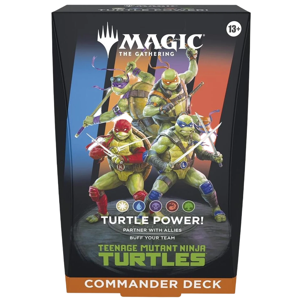 Teenage Mutant Ninja Turtles (TMT) - Turtle Power! Commander Deck - Universes Beyond