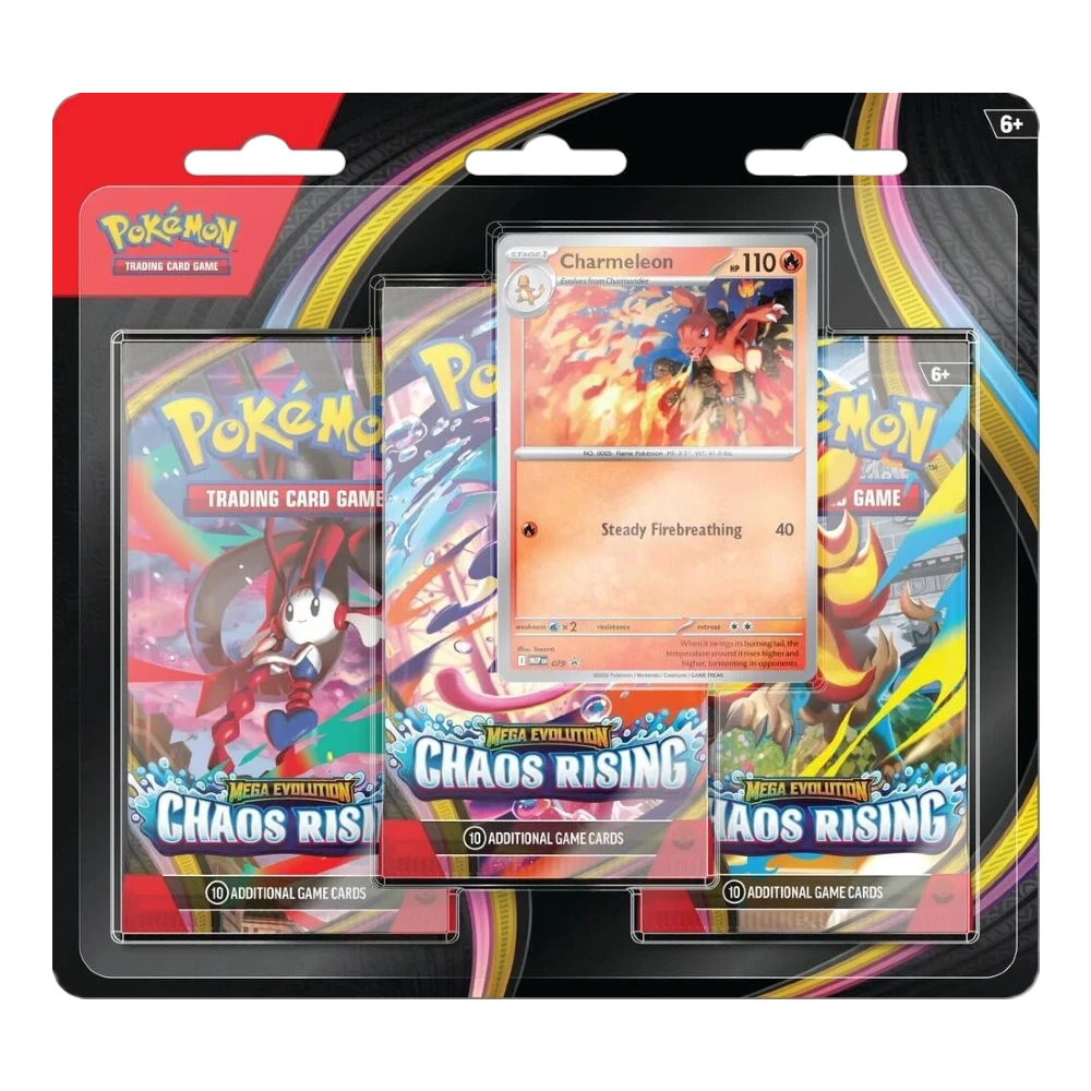 Chaos Rising (CRI) - 3-Pack Blister (Charmeleon)