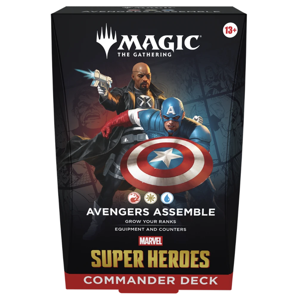 Marvel Super Heroes (MSH) - Avengers Assemble Commander Deck - Universes Beyond
