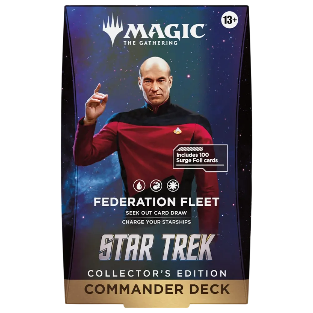 Star Trek (TRK) - Federation Fleet Commander Deck (Collector's Edition) - Universes Beyond