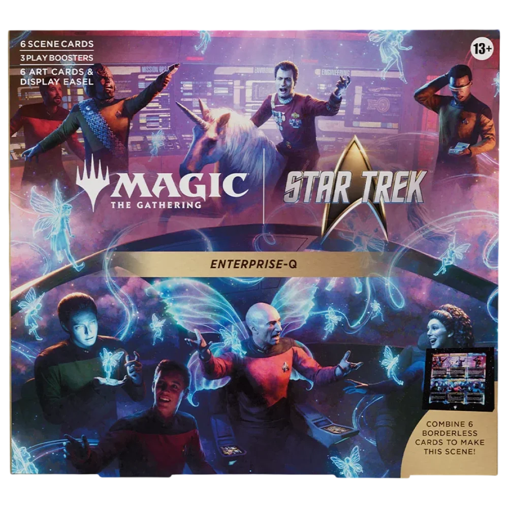 Star Trek (TRK) - Enterprise-Q Scene Box - Universes Beyond