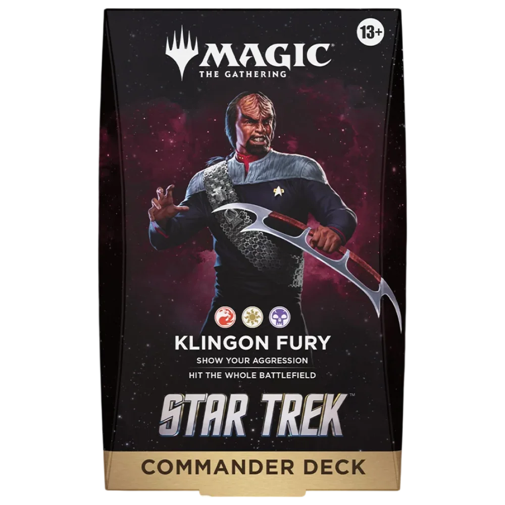 Star Trek (TRK) - Klingon Fury Commander Deck - Universes Beyond