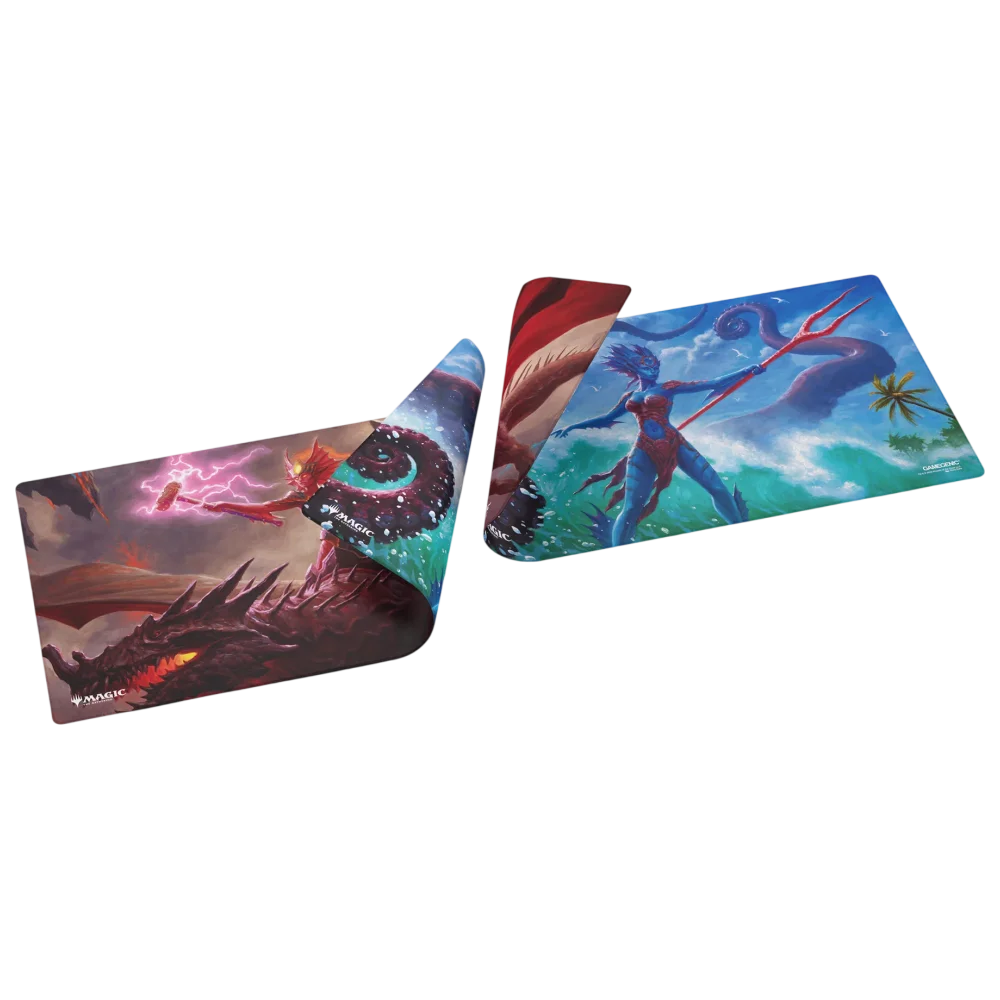 Playmats - Kiora of Salt and Sand/Kiora of Fire - Double Sided Playmat
